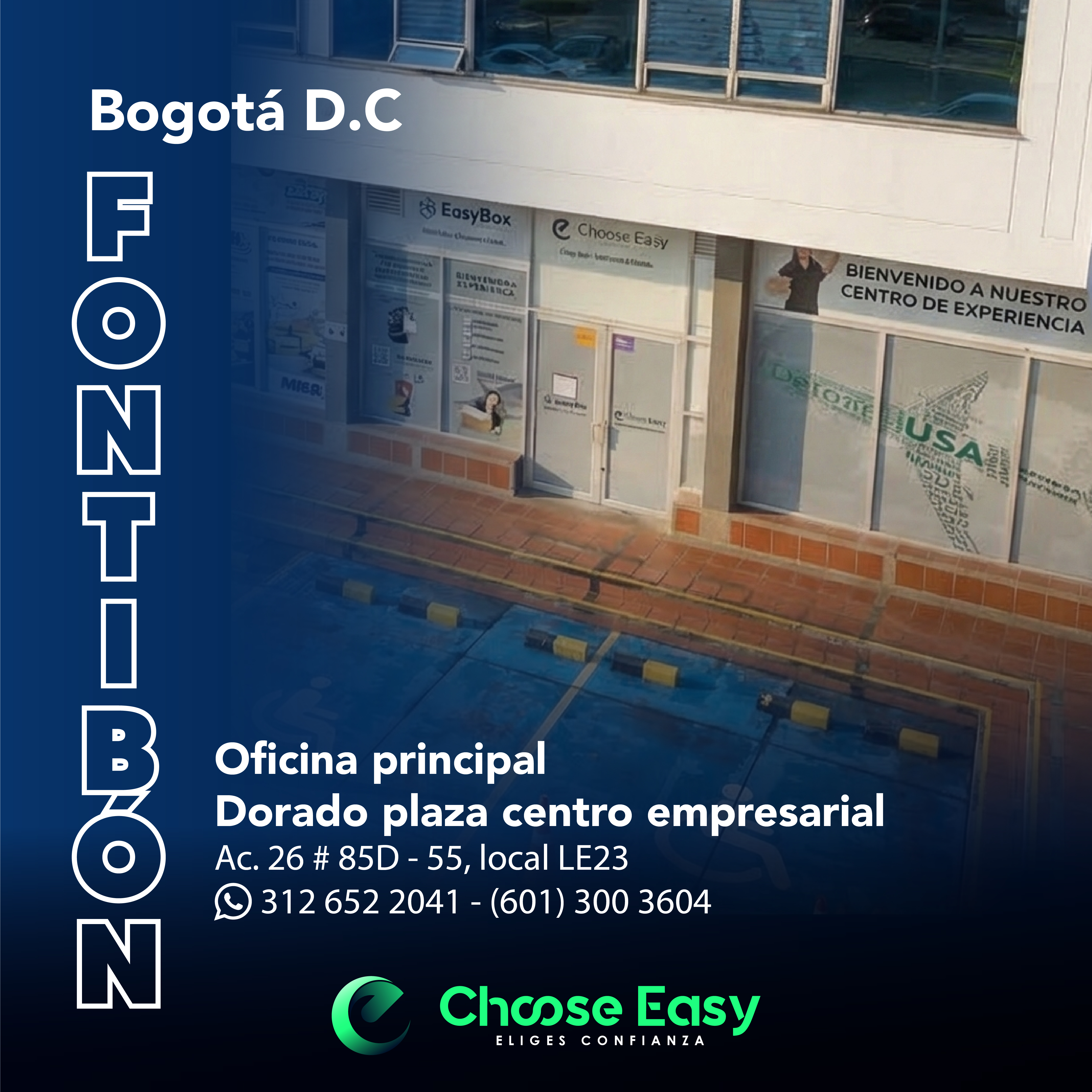 Oficina EasyBox Dorado Plaza – casillero virtual en Bogotá